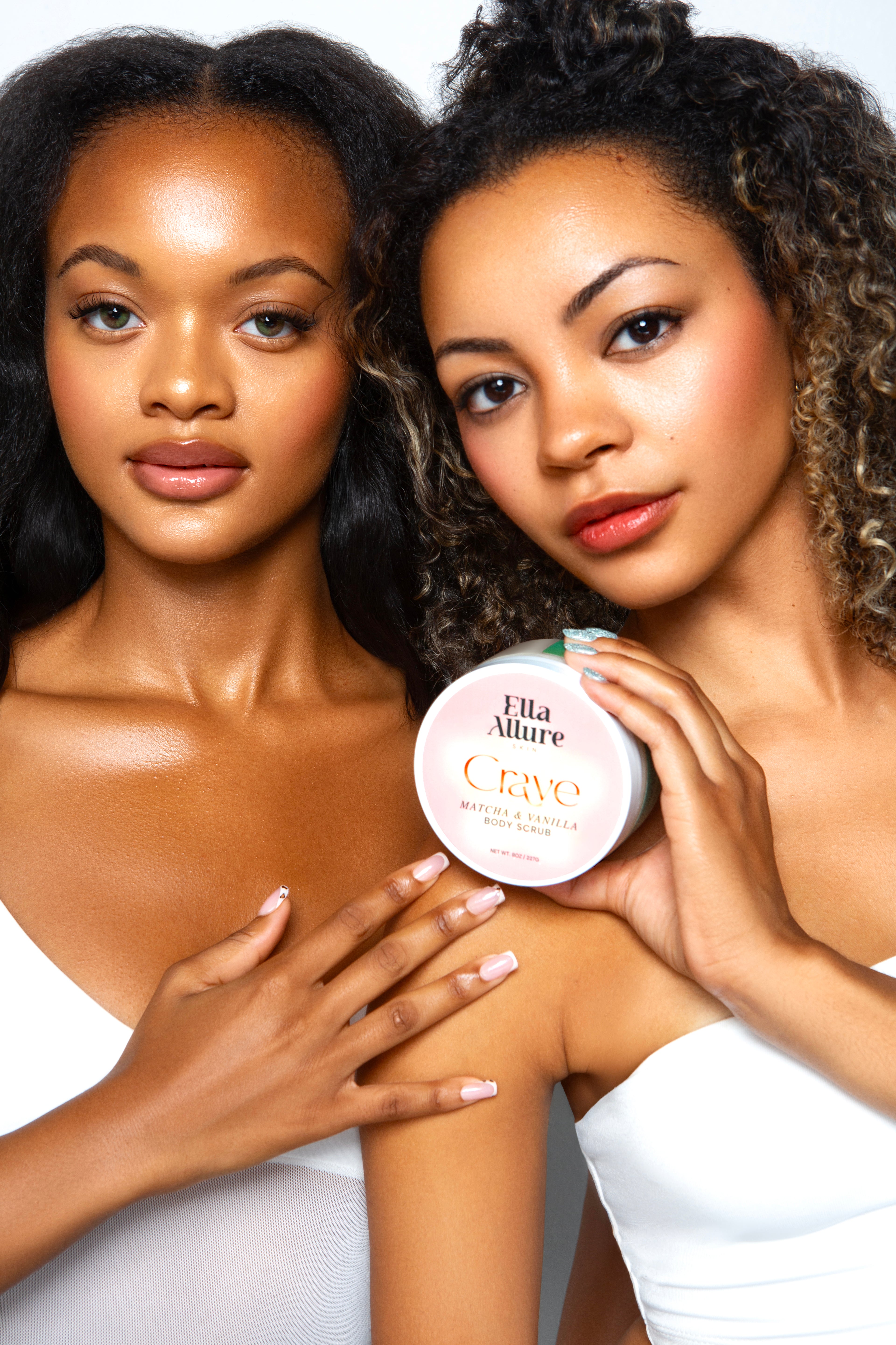 Crave Matcha + Vanilla Body Scrub – Ella Allure Skin